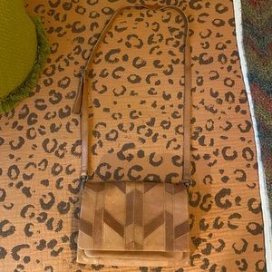 Lucky Brand Leather Crossbody Purse